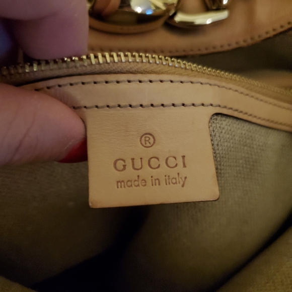 Gucci Horsebit Flora Wave Blue Canvas Hobo Bag - Picture 7 of 9